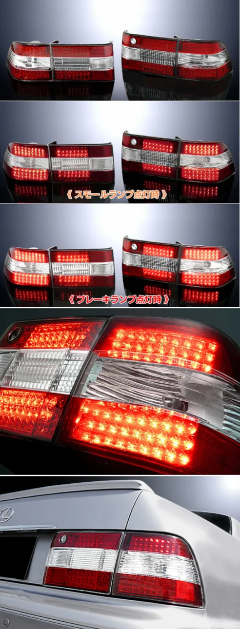 The illusive Ucf20 LS400 LED Clear Tail Lights